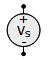 voltage source schematic symbol