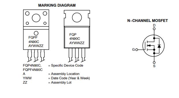 FQP4N90C